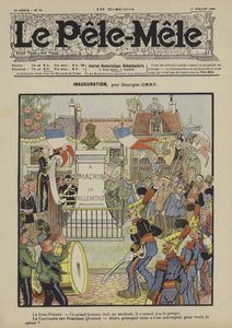 Inauguration. Illustration pour Le Pêle-Mêle - Georges Antonin Henri Mory