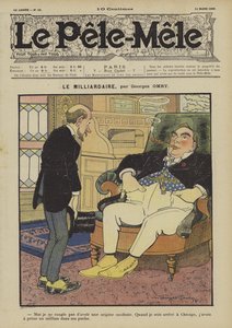 Le milliardaire. Illustration pour Le Pêle-Mêle, 1906
