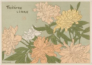 Myrane et Les Chapons Programme pour le Théâtre Libre, 1889