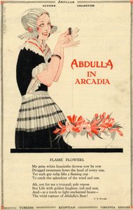 Cigarettes Abdulla - Georges Barbier