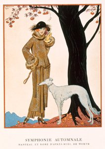 Symphonie automnale, manteau et robe de l