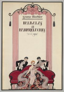 Couverture de Falbalas et Fanfreluches, almanach de 1925, par George Barbier, France, 20e siècle - Georges Barbier