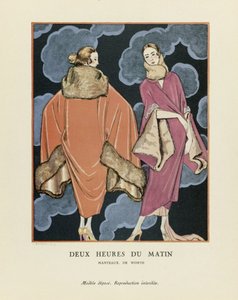 Deux Heures du Matin, pub. 1923 - Georges Barbier