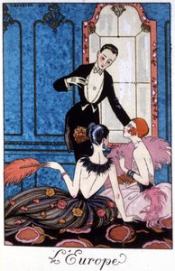 Europe, début du 20ème siècle - Georges Barbier