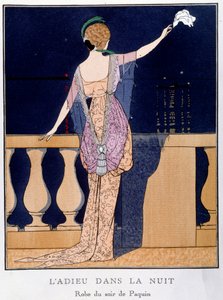 Adieu dans la nuit - Georges Barbier