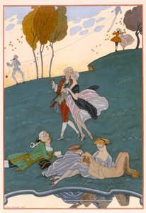 Fêtes Galantes, illustration pour 