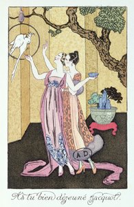 Avez-vous bien dîné, Jacquot? - Georges Barbier