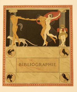 Illustration des Chansons de Bilitis, par Pierre Louÿs, pub. 1922 - Georges Barbier