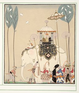 La Belle Missous de Personages de Comédie, pub. 1922 - Georges Barbier