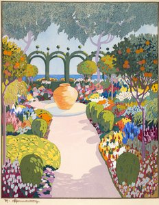 La Jarre, pub. Paris 1919 - Georges Barbier