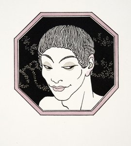 Le Tombeau des Naïades (illustration des Chansons de Bilitis de Pierre Louÿs, pub. 1922) - Georges Barbier
