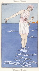 Vêtements parisiens : Costume de bain