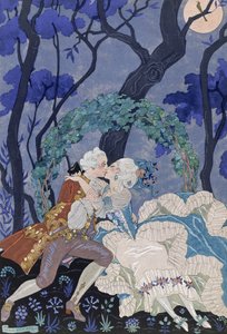 Baiser secret, illustration pour 