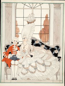 La Duchesse, c. 1930 - Georges Barbier