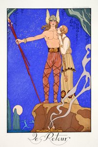 Le retour - Georges Barbier