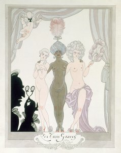 Les Trois Grâces - Georges Barbier