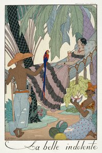 La beauté oisive - Georges Barbier