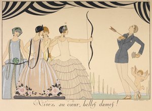 Visez au cœur, belles dames - Georges Barbier