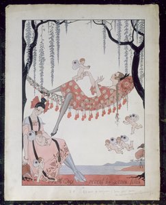 À quoi rêvent les jeunes femmes ? 1918 - Georges Barbier