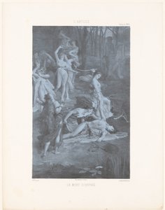 Orphée tué par les bacchantes (La mort d