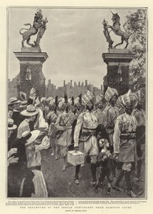 Le départ du contingent indien de Hampton Court - Georges Bertin Scott