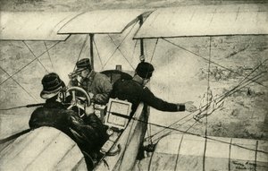 Le quatrième bras dans la Grande Guerre : éclaireurs aériens français au travail, Première Guerre mondiale, 1914-1918, vers 1920