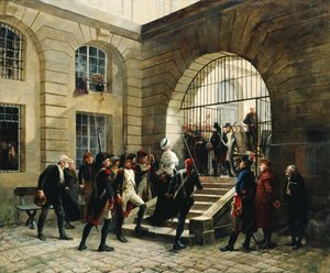 Marie-Antoinette quittant la Conciergerie, 16 octobre 1793, 1885