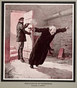 Exécution de Monseigneur Budkiewicz par l