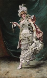 Habillée pour le bal - Georges Clairin