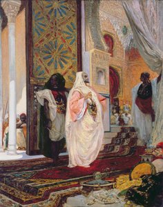 Entrée dans le harem
