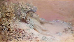 Ophélie dans les chardons - Georges Clairin