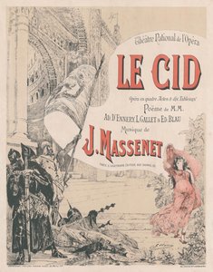 Affiche pour la première de l