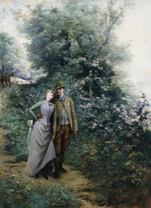 Les Amants - Georges Clairin
