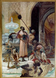 Le massacre des Abencérages - Georges Clairin