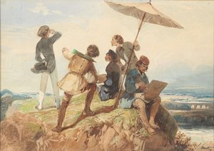 Peintres en plein air