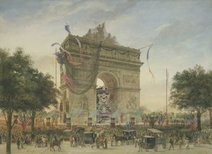 Les funérailles de Victor Hugo (1802-85) 1885