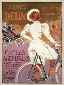 Delin Cycles Automobiles Moteurs. 1898