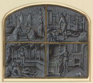 Quatre scènes des légendes de Judas et Pilate - Georges Hurtrel