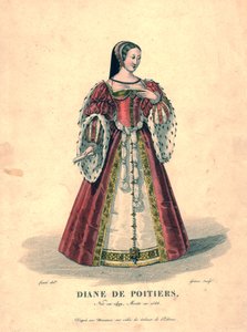 Diane de Poitiers, début du 19e siècle - Georges Jacques Gatine