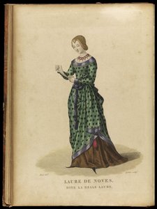 Laura de Noves 1310-1348, fin du 18e siècle