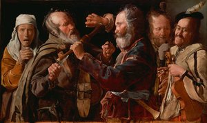 La Rixe des musiciens, vers 1625-1630 - Georges La Tour de