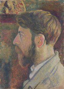 Autoportrait de profil, vers 1900-05