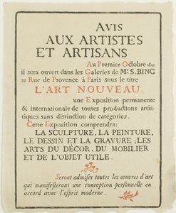 Avis aux Artistes et Artisans