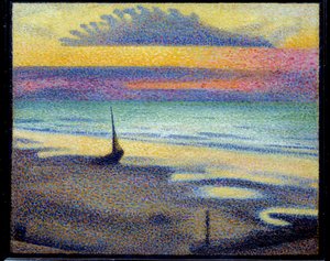 Plage à Heist (Knokke-Heist, Belgique) - Georges Lemmen