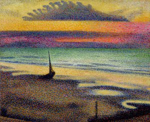 La plage à Heist, 1891-92 - Georges Lemmen