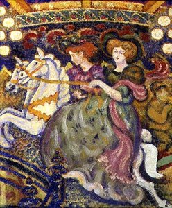 Le carrousel - Georges Lemmen