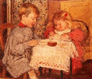 Le dîner de poupée