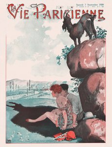 Couverture du magazine La Vie Parisienne, 1929 - Georges Leonnec