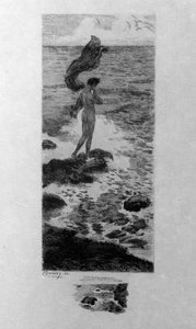 Illustration de Georges Antoine Rochegrosse pour « L