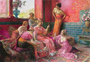 Les Filles du Harem, 1921 - Georges Marie Rochegrosse